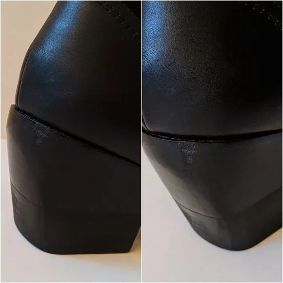 Chloe Rylee Black Suede And Leather Boots | 37.5 - Picture 12 of 16